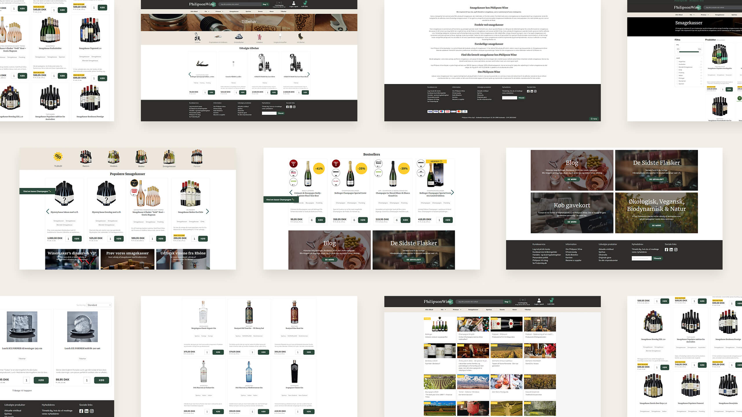 Billedecanvas ny webshop til Philipson Wine