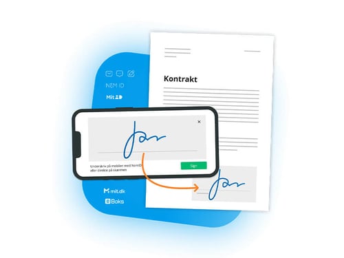 Digital underskrift af kontrakter med Addo Sign