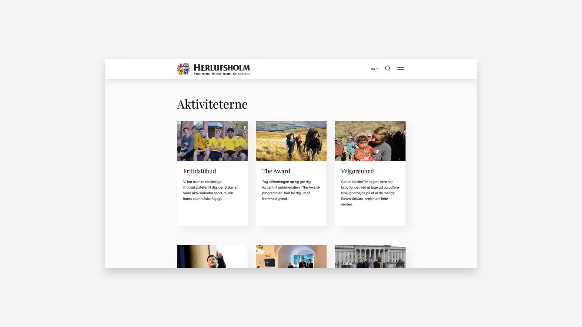 herlufsholm-case-website-oversigt