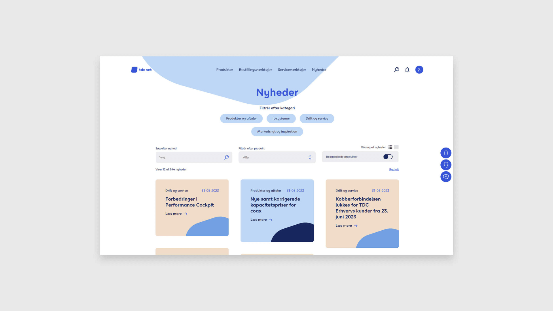 Via et login kan partnere og kunder få en lang række, relevante informationer - direkte i Partnerservice-platformen, som er bygget i Umbraco.