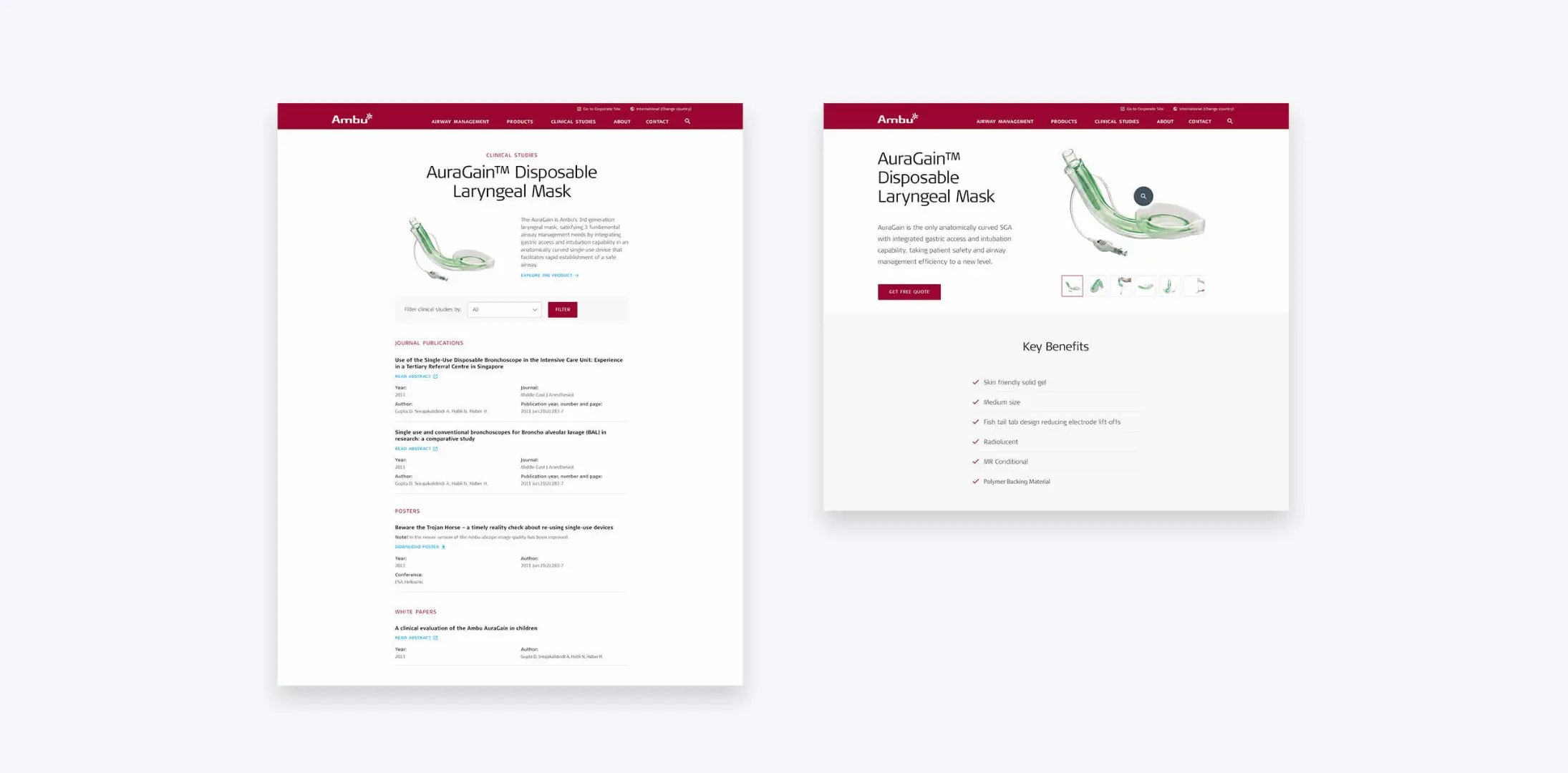 ambu-case-website-design